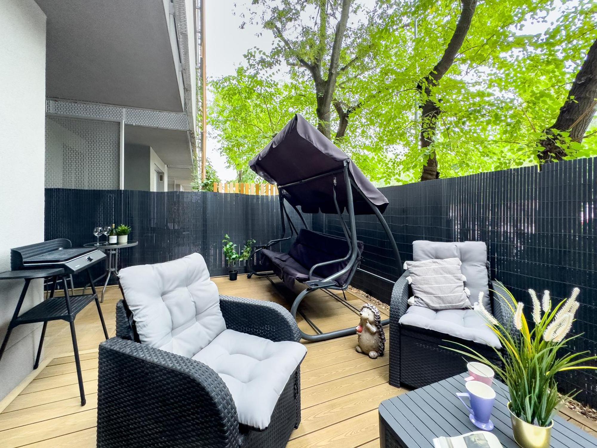 Apartament Z Duzym Tarasem W Centrum Krakowa Bagian luar foto